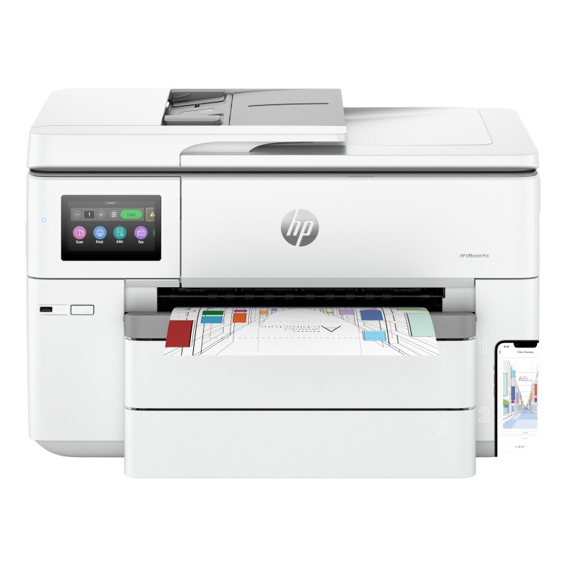 HP OfficeJet Pro 9730e Sans fil All-in-One Couleur Imprimante, Instant Ink Impression recto-verso HP OfficeJet Pro 9730e Sans fil All-in-One Couleur Imprimante, Instant Ink Impression recto-verso