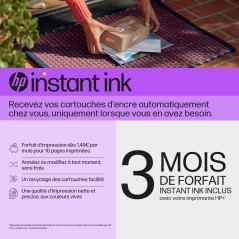 HP OfficeJet Pro 8122e Sans fil All-in-One Couleur Imprimante, Instant Ink Impression recto-verso