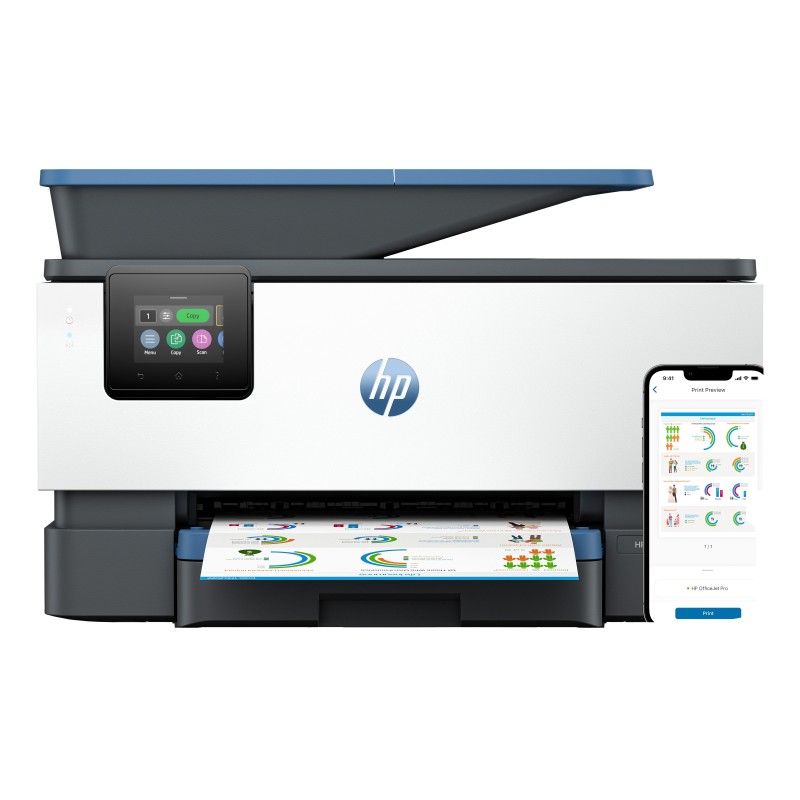 HP OfficeJet Pro 9125e Sans fil All-in-One Couleur Imprimante, Instant Ink Impression recto-verso HP OfficeJet Pro 9125e Sans fil All-in-One Couleur Imprimante, Instant Ink Impression recto-verso