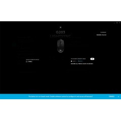 CS/G203 LIGHTSYNC Gaming Mouse - BLACK