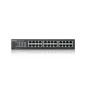 Zyxel GS1100-24E Non-géré Gigabit Ethernet (10/100/1000) Noir Zyxel GS1100-24E Non-géré Gigabit Ethernet (10/100/1000) Noir