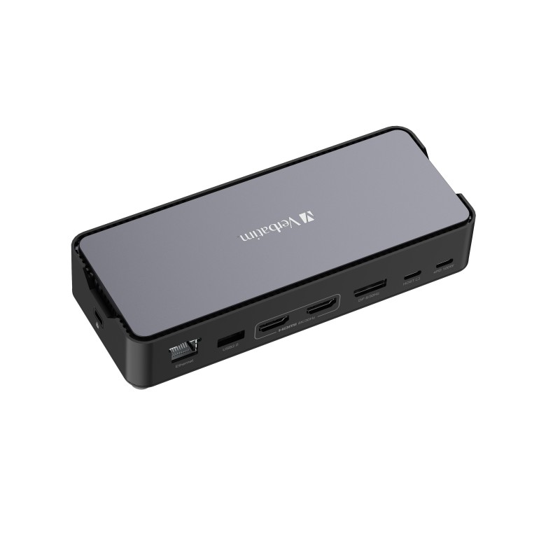 Verbatim CDS-15 Avec fil USB 3.2 Gen 1 (3.1 Gen 1) Type-C Noir, Gris Verbatim CDS-15 Avec fil USB 3.2 Gen 1 (3.1 Gen 1) Type-C Noir, Gris
