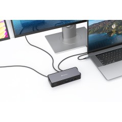 Verbatim CDS-15 Avec fil USB 3.2 Gen 1 (3.1 Gen 1) Type-C Noir, Gris