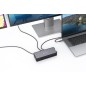 Verbatim CDS-15 Avec fil USB 3.2 Gen 1 (3.1 Gen 1) Type-C Noir, Gris Verbatim CDS-15 Avec fil USB 3.2 Gen 1 (3.1 Gen 1) Type-C Noir, Gris