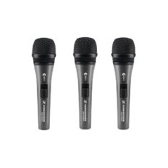 Microphone set w 3x e 835 S vocal mic