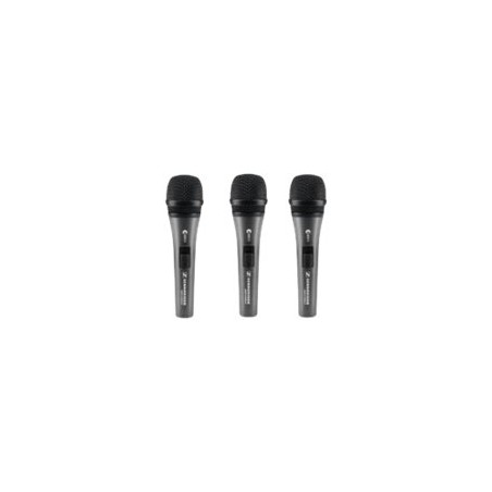 Microphone set w 3x e 835 S vocal mic