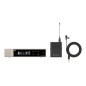 Digital wireless lavalier set. Includes