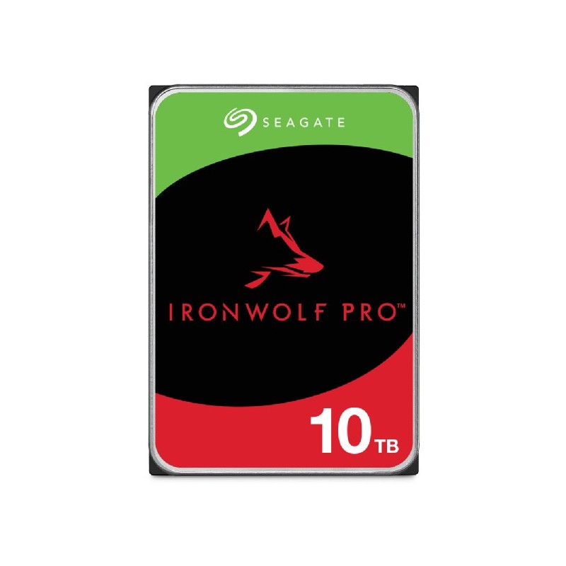 Seagate IronWolf Pro ST10000NT001 disque dur 10 To 7200 tr/min 256 Mo 3.5" Série ATA III Seagate IronWolf Pro ST10000NT001 disque dur 10 To 7200 tr/min 256 Mo 3.5" Série ATA III