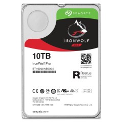 Seagate IronWolf Pro ST10000NT001 disque dur 10 To 7200 tr min 256 Mo 3.5" Série ATA III
