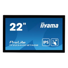 iiyama ProLite TF2234MC-B7AGB écran plat de PC 54,6 cm (21.5") 1920 x 1080 pixels Full HD LED Écran tactile Multi-utilisateur