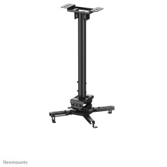 Neomounts CL25-540BL1 Support de plafond pour vidéoprojecteur - h60.5-90.5 cm - installation facile - orientable