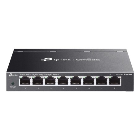 TP-Link Omada ES208G commutateur réseau Géré L2 Gigabit Ethernet (10 100 1000) Noir