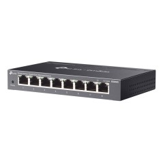 TP-Link Omada ES208G commutateur réseau Géré L2 Gigabit Ethernet (10 100 1000) Noir