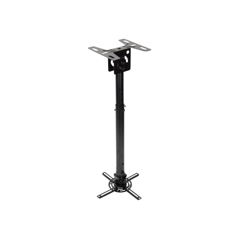 Universal ceiling mount black