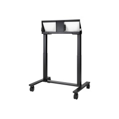 Motorised floor lift on wheels with anti