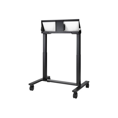 Motorised floor lift on wheels with anti