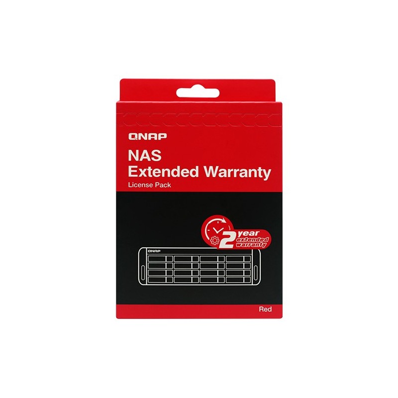 QNAP LIC-NAS-EXTW-RED-2Y extension de garantie et support 2 année(s)