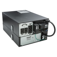 APC Smart-UPS On-Line SRT6KRMXLI - 6kW VA, 6x C13, 4x C19, sortie monophasée câblée, montable en rack, NMC intégré