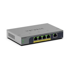 NETGEAR GS105EP Non-géré Gigabit Ethernet (10 100 1000) Connexion Ethernet, supportant l'alimentation via ce port (PoE) Gris