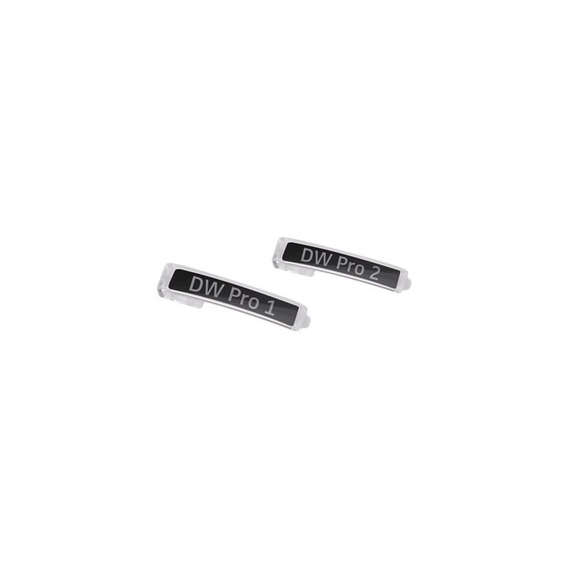 Name plate set DW 20+30 Name plate set DW 20+30