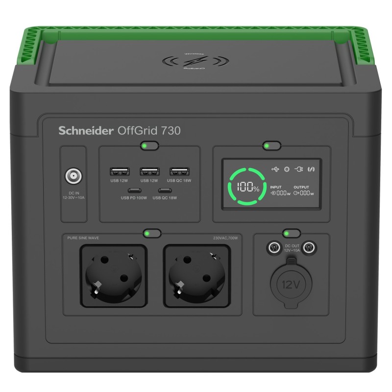APC PPS730-GR station d'alimentation portable Lithium-Ion (Li-Ion) 995 W 6,4 kg APC PPS730-GR station d'alimentation portable Lithium-Ion (Li-Ion) 995 W 6,4 kg