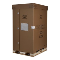 APC NetShelter SX 42U 600 mm de largeur x 1070 mm de profondeur Enveloppe avec côtés Noir - 907 kg. Emballage antichoc