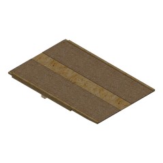 APC NetShelter SX 42U 600 mm de largeur x 1070 mm de profondeur Enveloppe avec côtés Noir - 907 kg. Emballage antichoc