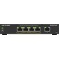 NETGEAR GS305EP Géré L2/L3 Gigabit Ethernet (10/100/1000) Connexion Ethernet, supportant l'alimentation via ce port (PoE) Noir