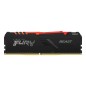 Kingston Technology FURY Beast RGB module de mémoire 8 Go 1 x 8 Go DDR4 3600 MT/s 288-pin DIMM Kingston Technology FURY Beast RGB module de mémoire 8 Go 1 x 8 Go DDR4 3600 MT/s 288-pin DIMM
