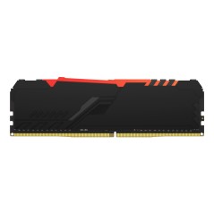 Kingston Technology FURY Beast RGB module de mémoire 8 Go 1 x 8 Go DDR4 3600 MT/s 288-pin DIMM