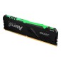 Kingston Technology FURY Beast RGB module de mémoire 8 Go 1 x 8 Go DDR4 3600 MT/s 288-pin DIMM Kingston Technology FURY Beast RGB module de mémoire 8 Go 1 x 8 Go DDR4 3600 MT/s 288-pin DIMM