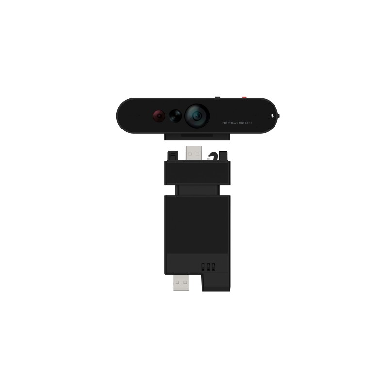 Lenovo ThinkVision MC60 (S) webcam 1920 x 1080 pixels USB 2.0 Noir Lenovo ThinkVision MC60 (S) webcam 1920 x 1080 pixels USB 2.0 Noir