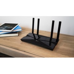 TP-Link Archer AX1500 routeur sans fil Gigabit Ethernet Bi-bande (2,4 GHz   5 GHz) Noir
