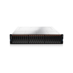 Lenovo Storage V3700 V2 boîtier de disques 0 To Rack (2 U) Noir, Argent
