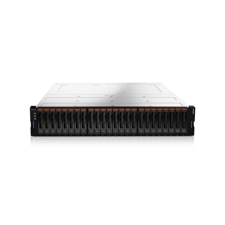 Lenovo Storage V3700 V2 boîtier de disques 0 To Rack (2 U) Noir, Argent