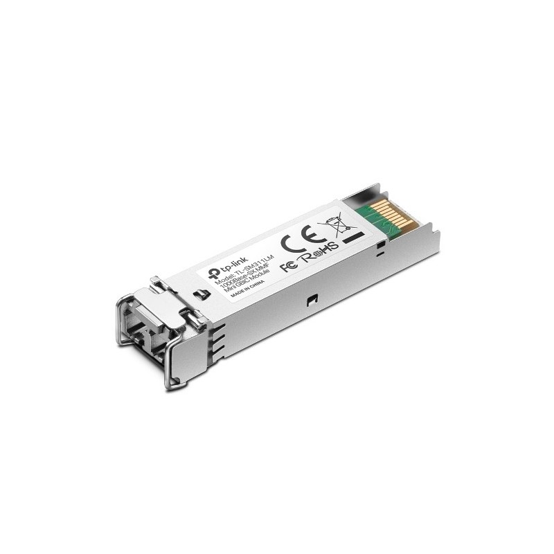 TP-Link Omada TL-SM311LM module émetteur-récepteur de réseau Fibre optique 1250 Mbit/s mini-GBIC/SFP 850 nm TP-Link Omada TL-SM311LM module émetteur-récepteur de réseau Fibre optique 1250 Mbit/s mini-GBIC/SFP 850 nm