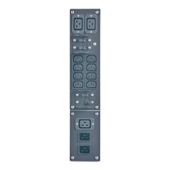 APC Panneau de dérivation de maintenance - 230 V, 32 A, BBM, entrée IEC320 C20 HW, sortie IEC-320 - (2) C19 (8) C13