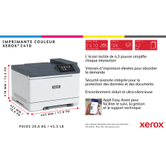 C410 A4 40ppm Duplex Printer PS3