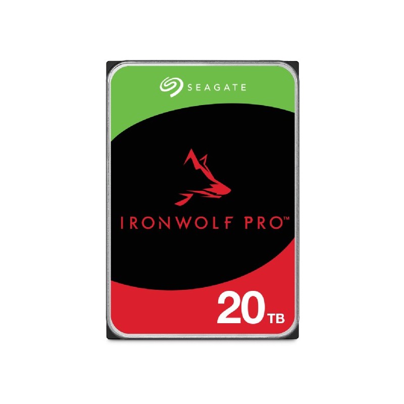Seagate IronWolf Pro ST20000NT001 disque dur 20 To 7200 tr/min 256 Mo 3.5" Seagate IronWolf Pro ST20000NT001 disque dur 20 To 7200 tr/min 256 Mo 3.5"