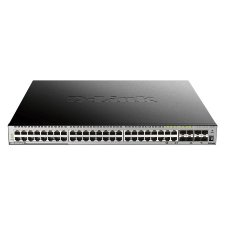D-Link DGS-3630-52TC SI E commutateur réseau Géré L3 Gigabit Ethernet (10 100 1000) 1U Noir
