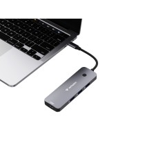 Verbatim CMH-08 USB Type-C 5000 Mbit s Argent
