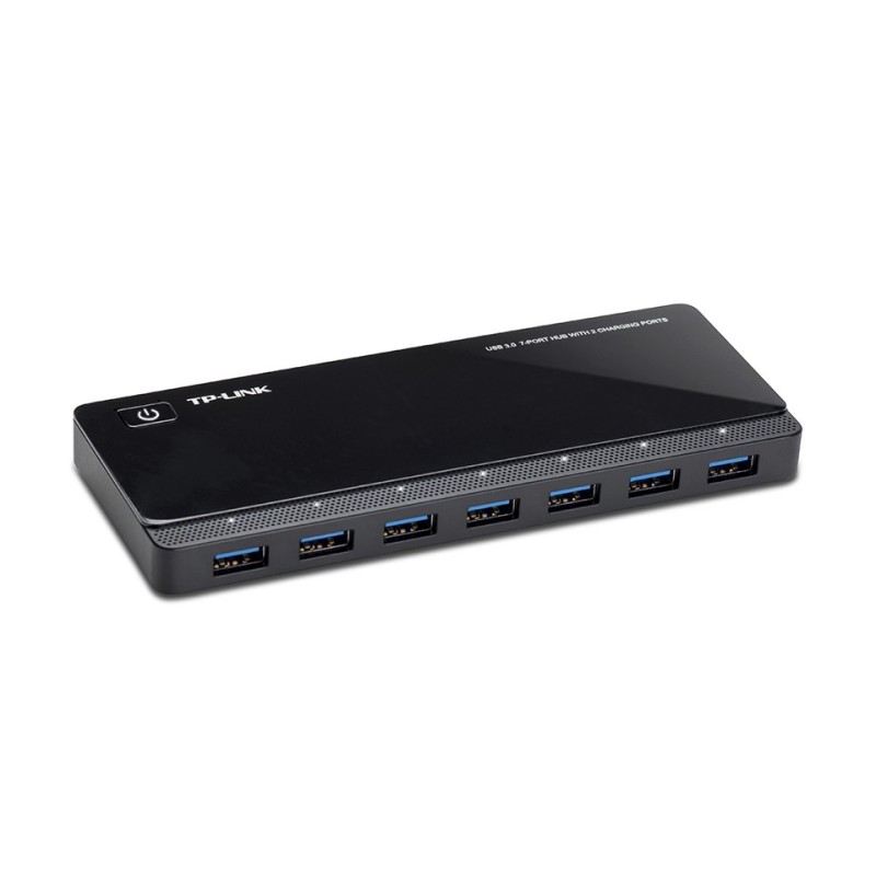 TP-Link UH720 hub & concentrateur USB 3.2 Gen 1 (3.1 Gen 1) Micro-B 5000 Mbit/s Noir