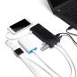 TP-Link UH720 hub & concentrateur USB 3.2 Gen 1 (3.1 Gen 1) Micro-B 5000 Mbit/s Noir