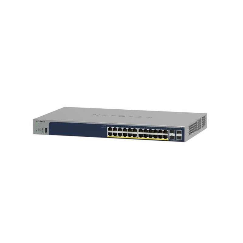 NETGEAR GS752TPP Géré L2/L3/L4 Gigabit Ethernet (10/100/1000) Connexion Ethernet, supportant l'alimentation via ce port (PoE) NETGEAR GS752TPP Géré L2/L3/L4 Gigabit Ethernet (10/100/1000) Connexion Ethernet, supportant l'alimentation via ce port (PoE)