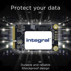 Integral INSSD128GMSA disque SSD 128 Go mSATA Série ATA III TLC