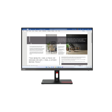 Lenovo ThinkVision S27i-30 écran plat de PC 68,6 cm (27") 1920 x 1080 pixels Full HD LED Gris
