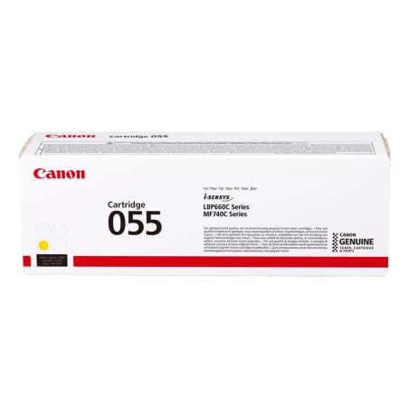 Canon 055 Cartouche de toner 1 pièce(s) Original Jaune