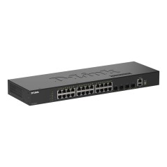 D-Link DGS-1530-28 E commutateur réseau Géré L2 Gigabit Ethernet (10 100 1000) Noir