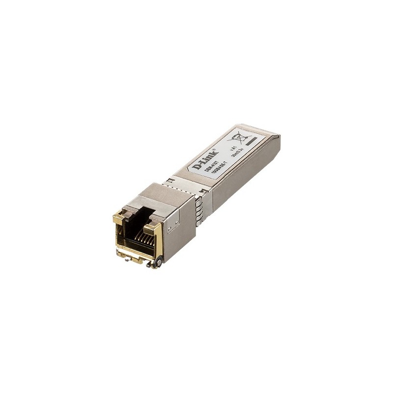 D-Link DEM-410T module émetteur-récepteur de réseau Cuivre 10000 Mbit/s SFP+ D-Link DEM-410T module émetteur-récepteur de réseau Cuivre 10000 Mbit/s SFP+