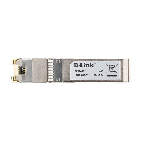 D-Link DEM-410T module émetteur-récepteur de réseau Cuivre 10000 Mbit/s SFP+